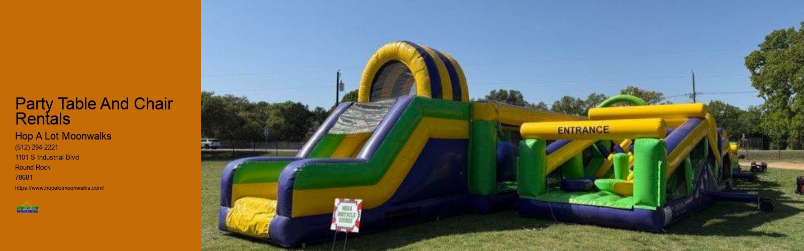 Party Table And Chair Rentals