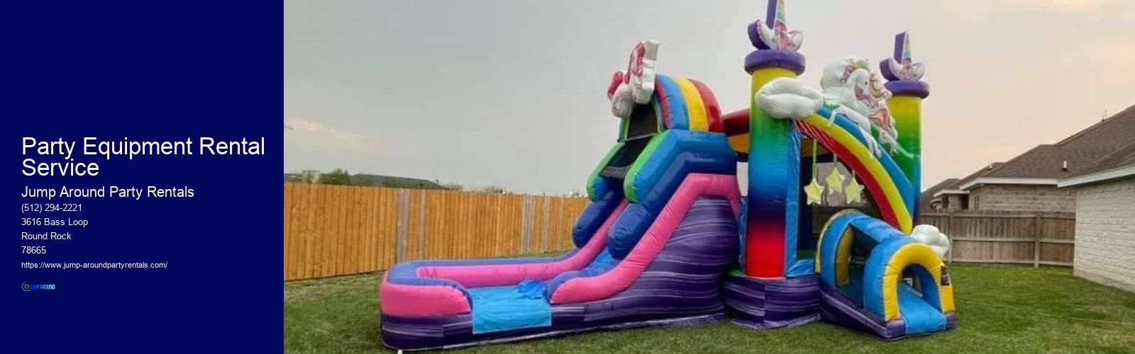 Party Equipment Rental Service