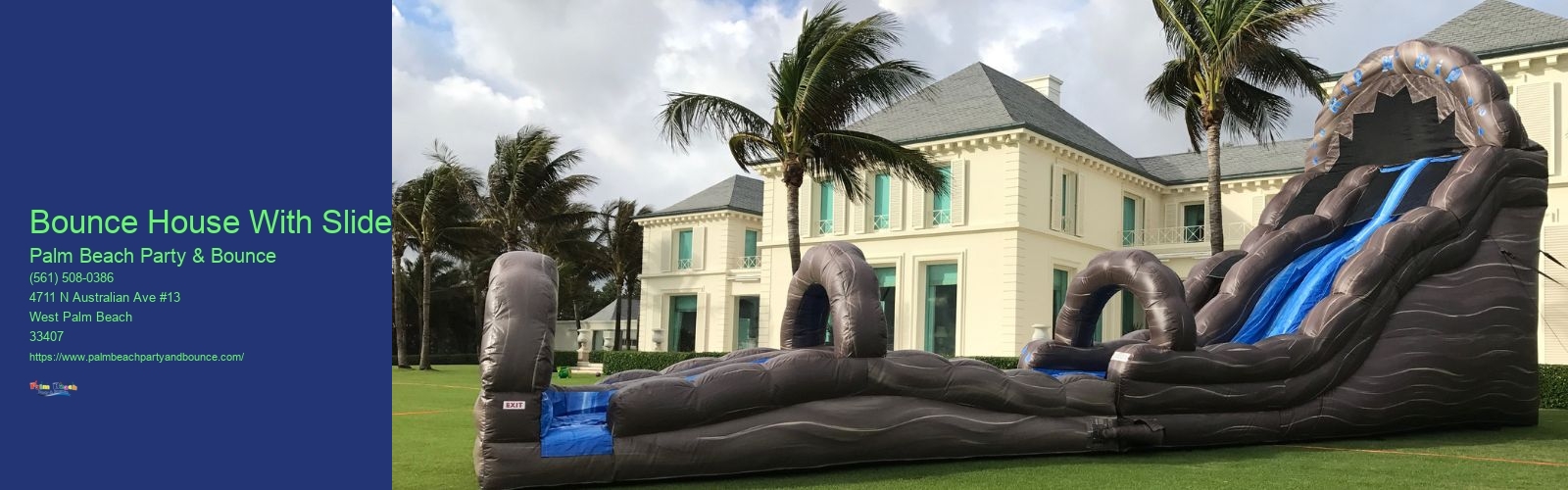 Bounce House With Slide