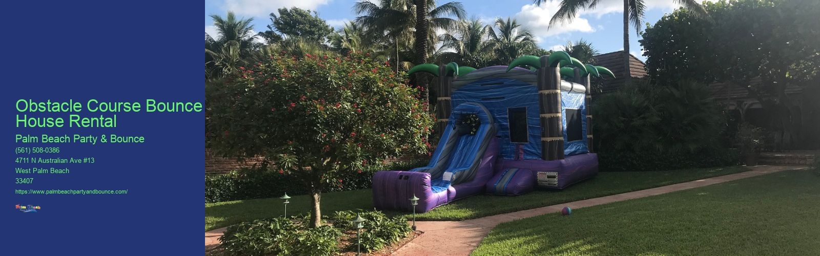 Obstacle Course Bounce House Rental