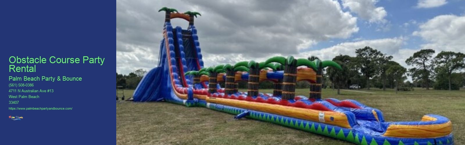 Obstacle Course Party Rental