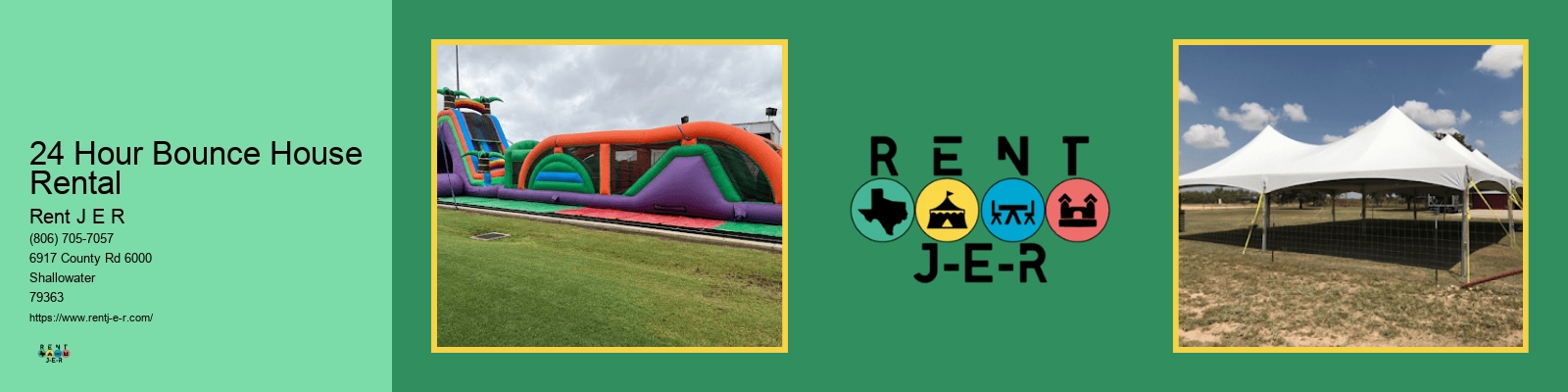 24 Hour Bounce House Rental