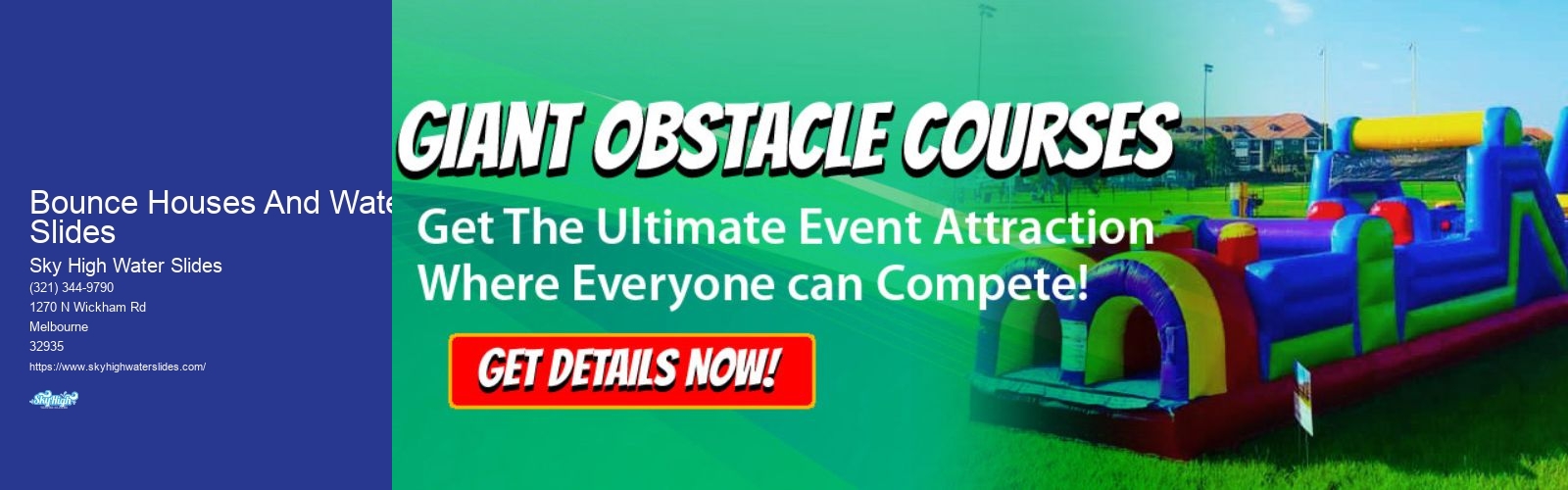 Bounce Houses And Water Slides