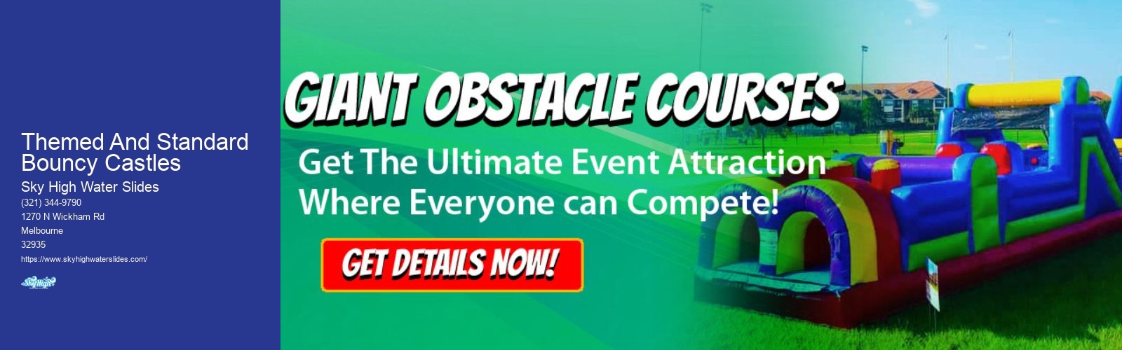 Themed And Standard Bouncy Castles