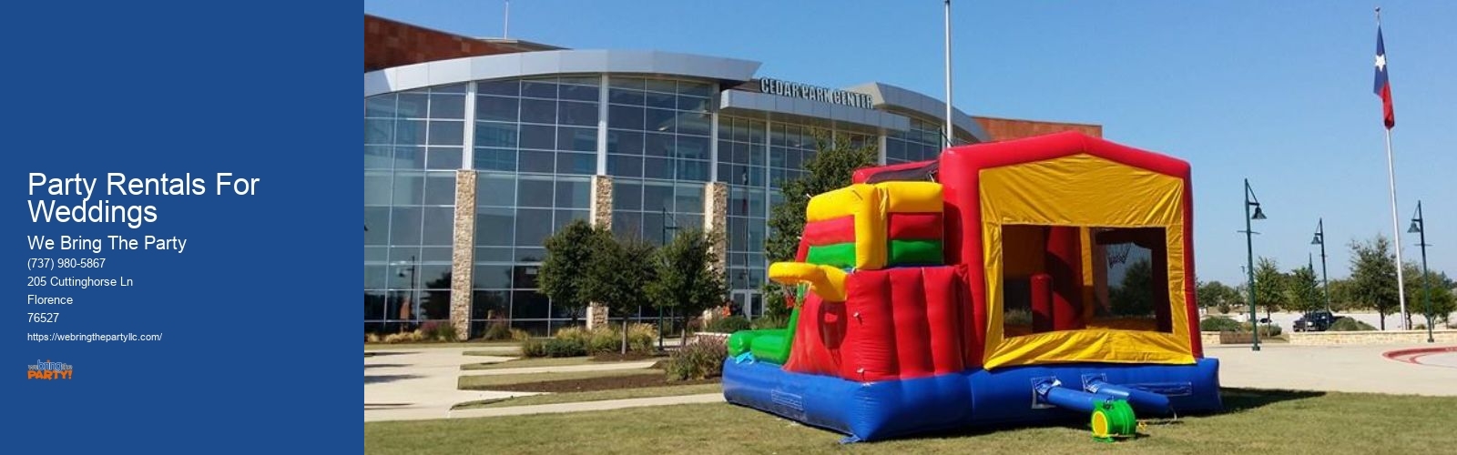 Party Rentals For Weddings