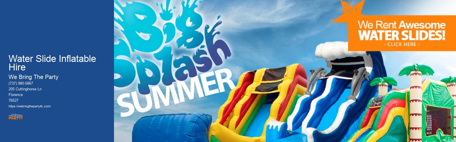 Water Slide Inflatable Hire