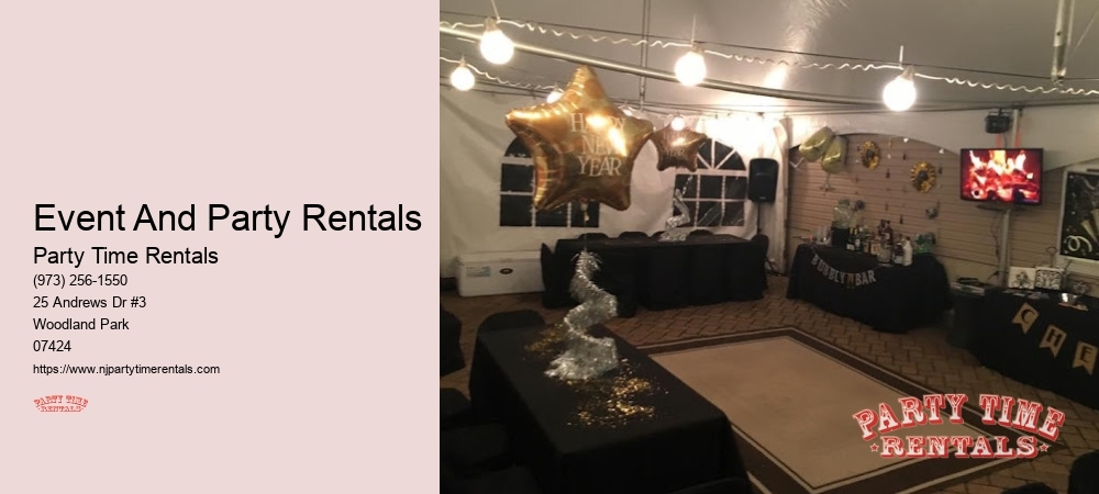 Event And Party Rentals