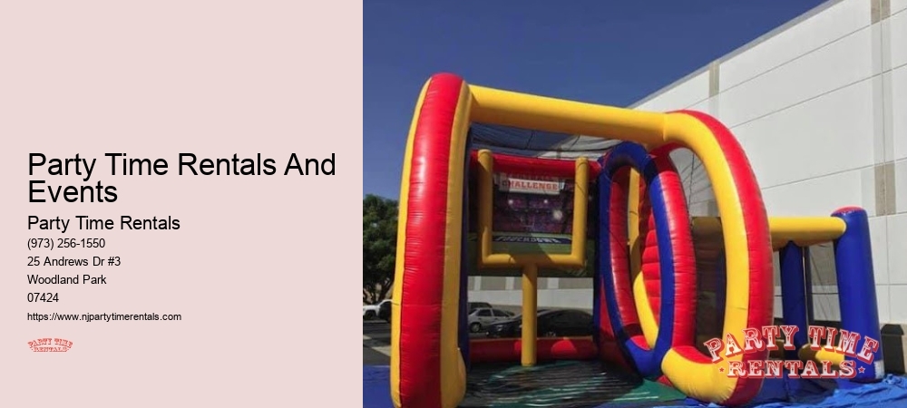 Party Time Rental Event Rentals
