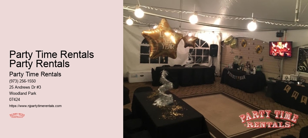 Party Time Rentals Party Rentals