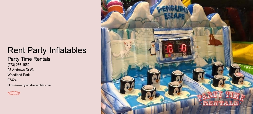 Party Rental Inflatable Obstacle Course