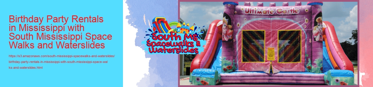 Birthday Party Rental