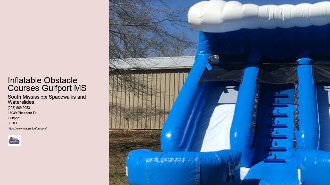Inflatable Obstacle Courses Gulfport MS
