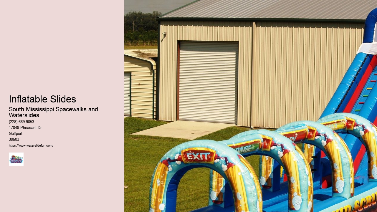 Inflatable Water Slide