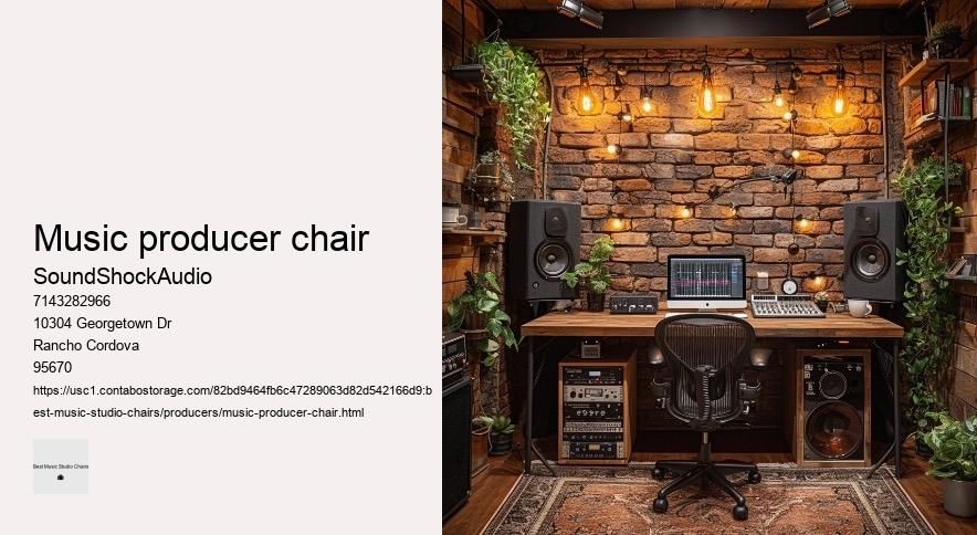 music producer chair
