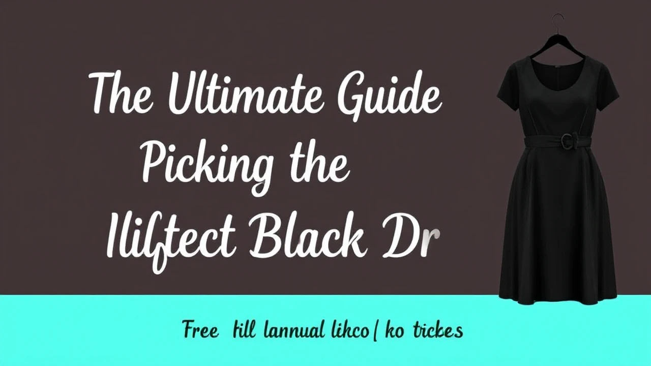 The Ultimate Guide of Picking the Perfect Little Black Dress