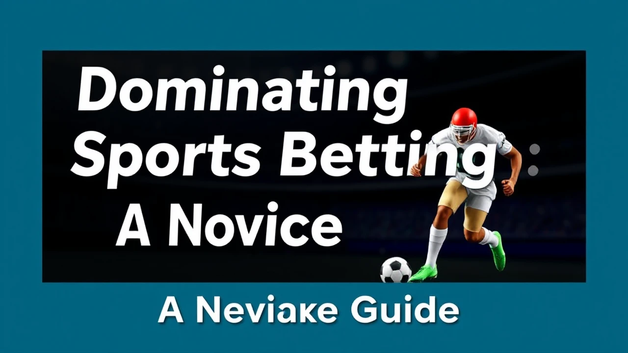 Dominating Sports Betting: A Novice's Guide