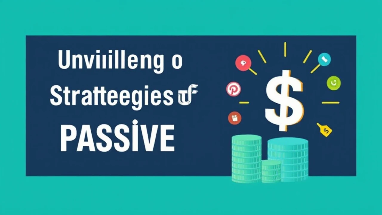 Unveiling the Secret Strategies of Generating Passive Income Online