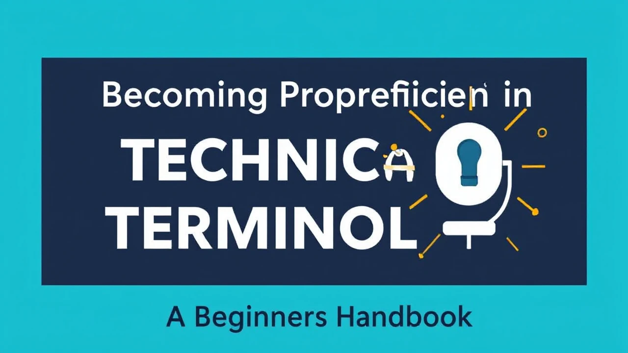 Becoming Proficient in Technical Terminology: A Beginner's Handbook