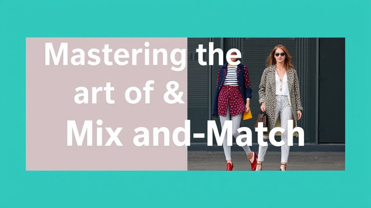 Mastering the Art of Mix and Match in Fashion: A Guide to Elevate Your Style