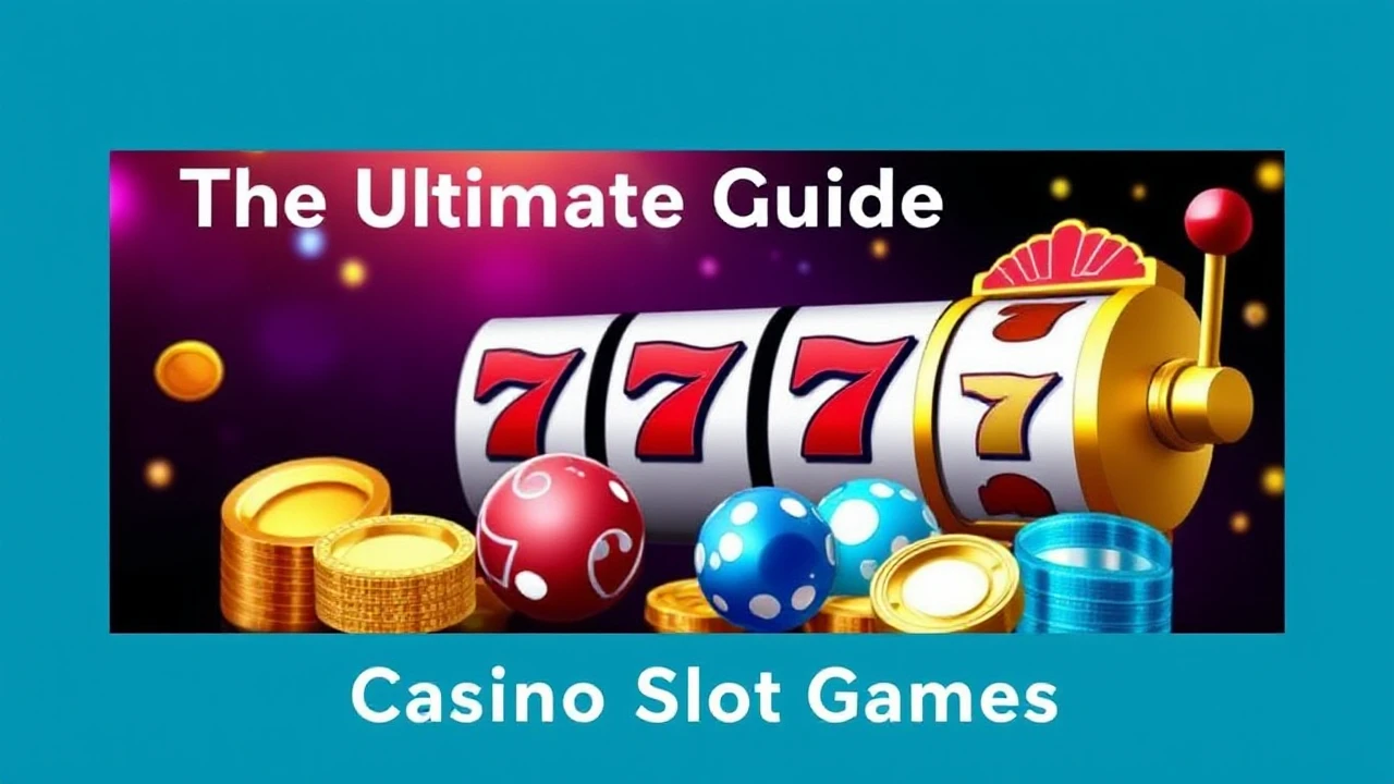 The Ultimate Guide to Casino Slot Games: Strategies for Success