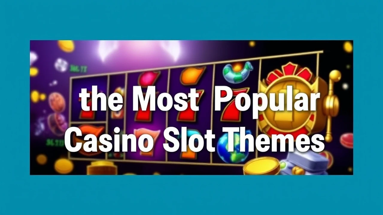 Delving into the Most Popular Casino Slot Themes
