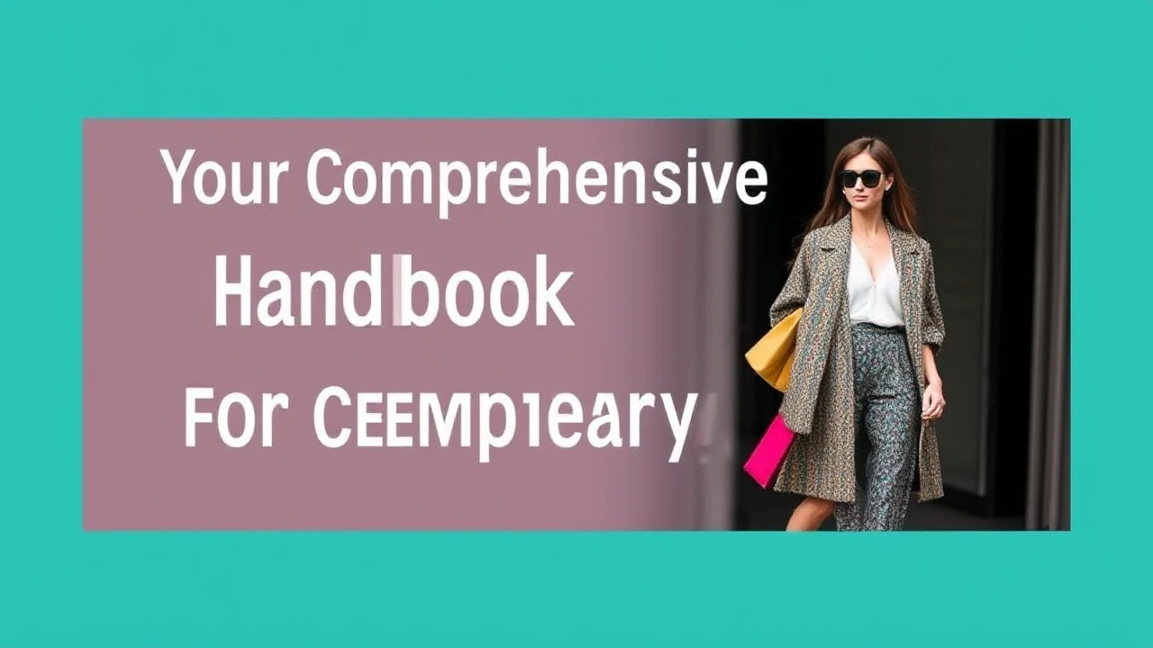 Your Comprehensive Handbook to Fashion Trends for Contemporary Females