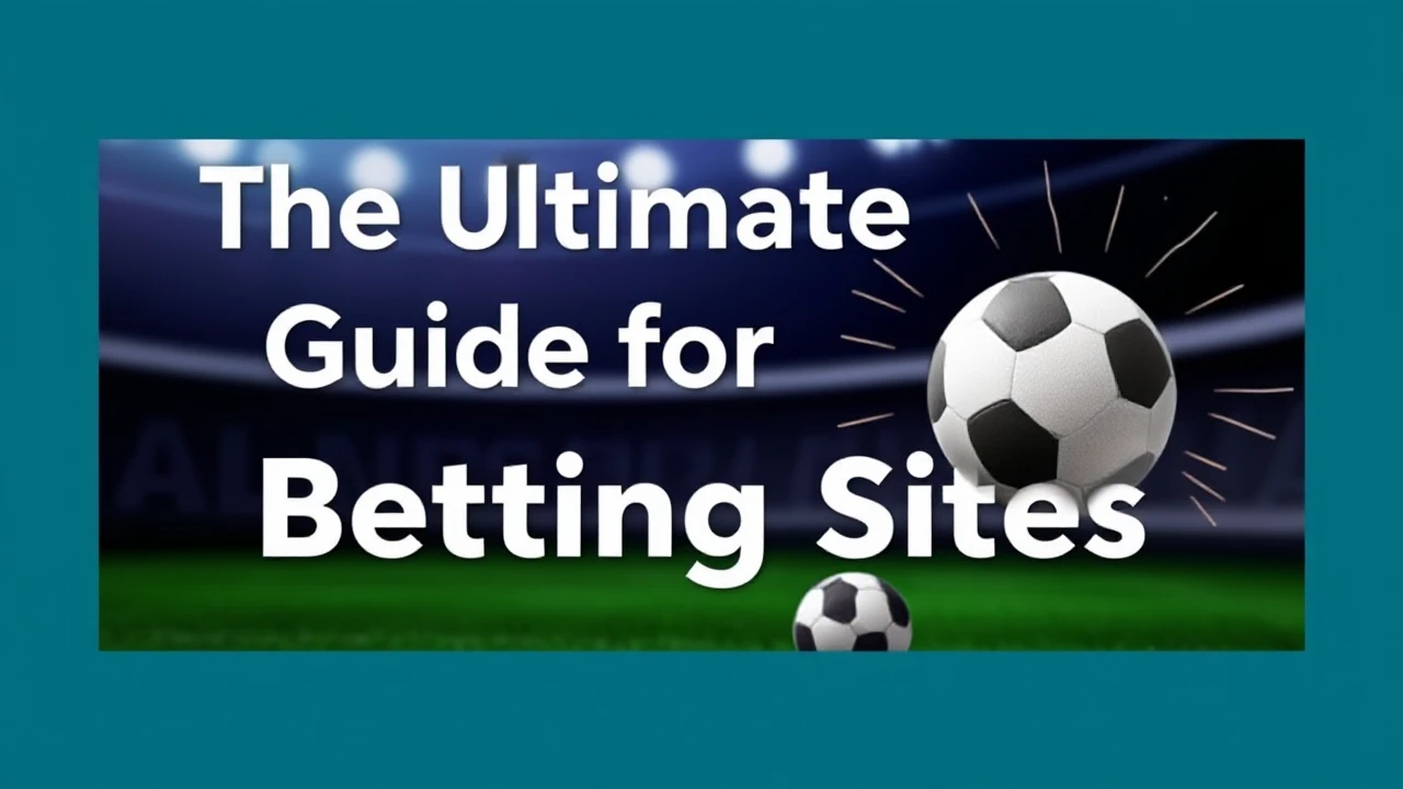 The Ultimate Guide for Online Betting Sites: Choosing the Right One for Your Needs