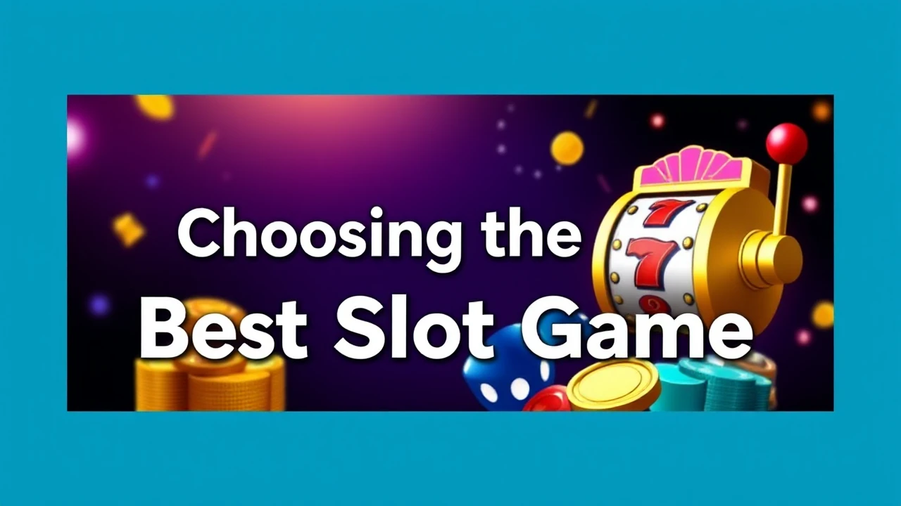 A Comprehensive Guide to Choosing the Best Slot Game
