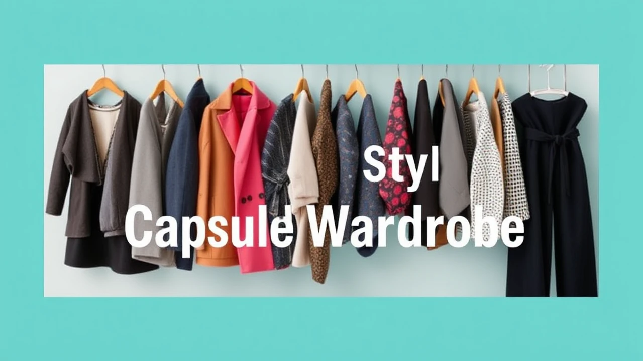 A Comprehensive Tutorial on Creating a Stylish Capsule Wardrobe