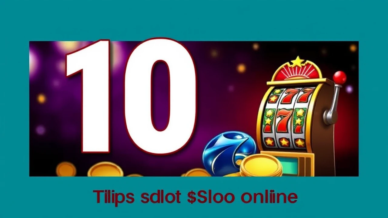 Tips 10 Tips untuk Berhasil ketika Main Slot Casino Online