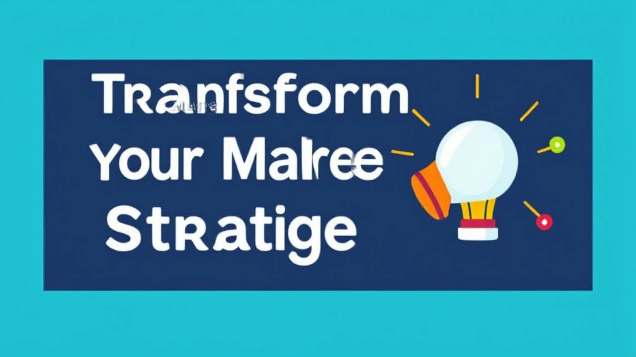 Transform Your Marketing Strategies: Creative Techniques Every Business Should Explore