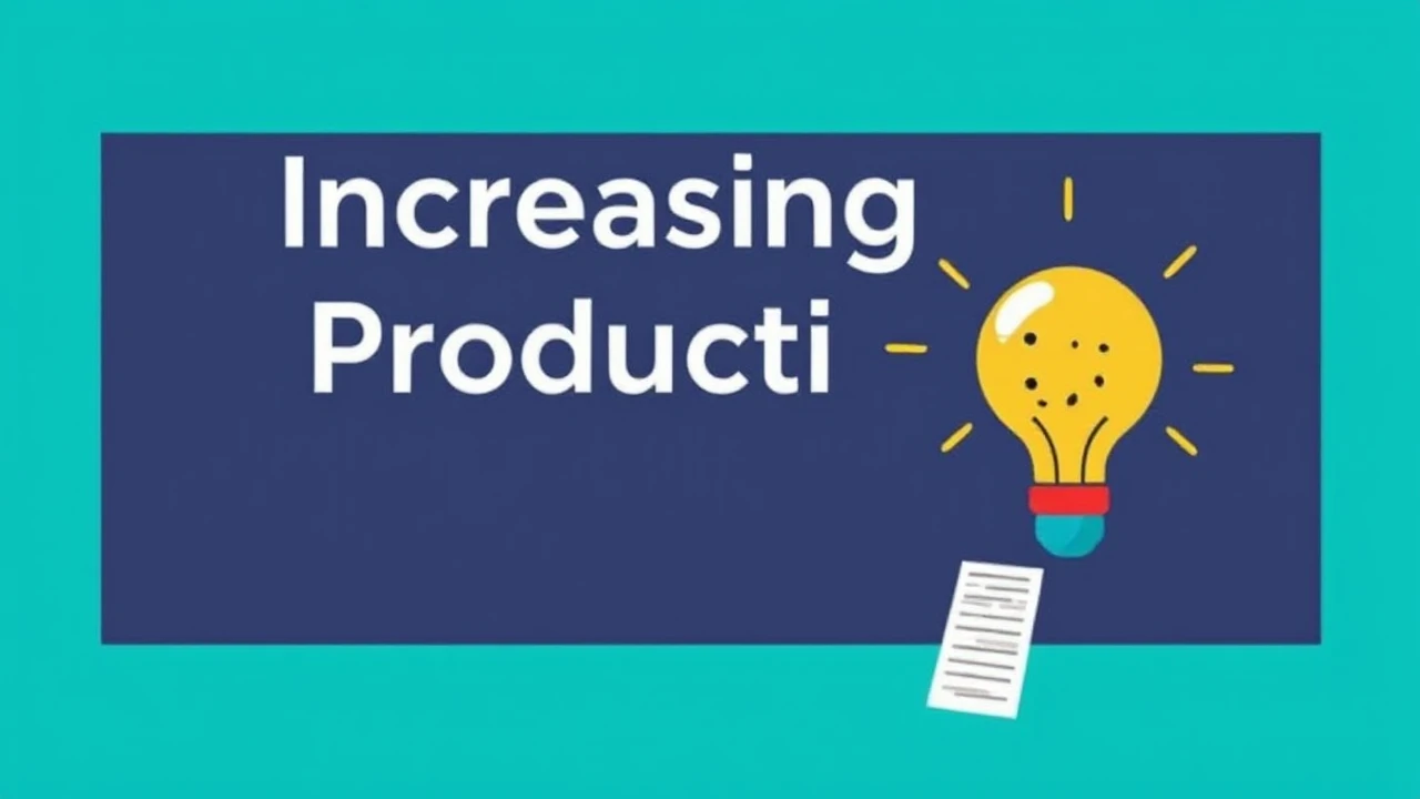 Increasing Productivity: Helpful Tips for Independent Business Owners
