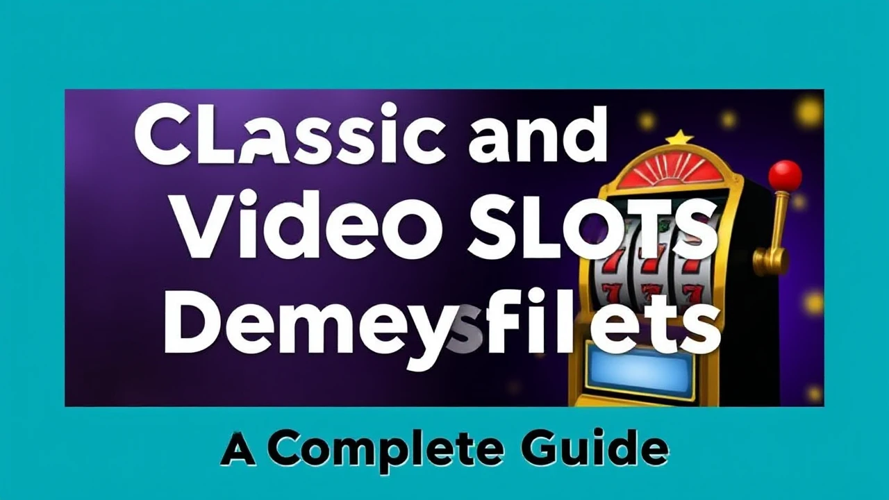 Classic and Video Slots Demystified: A Complete Guide