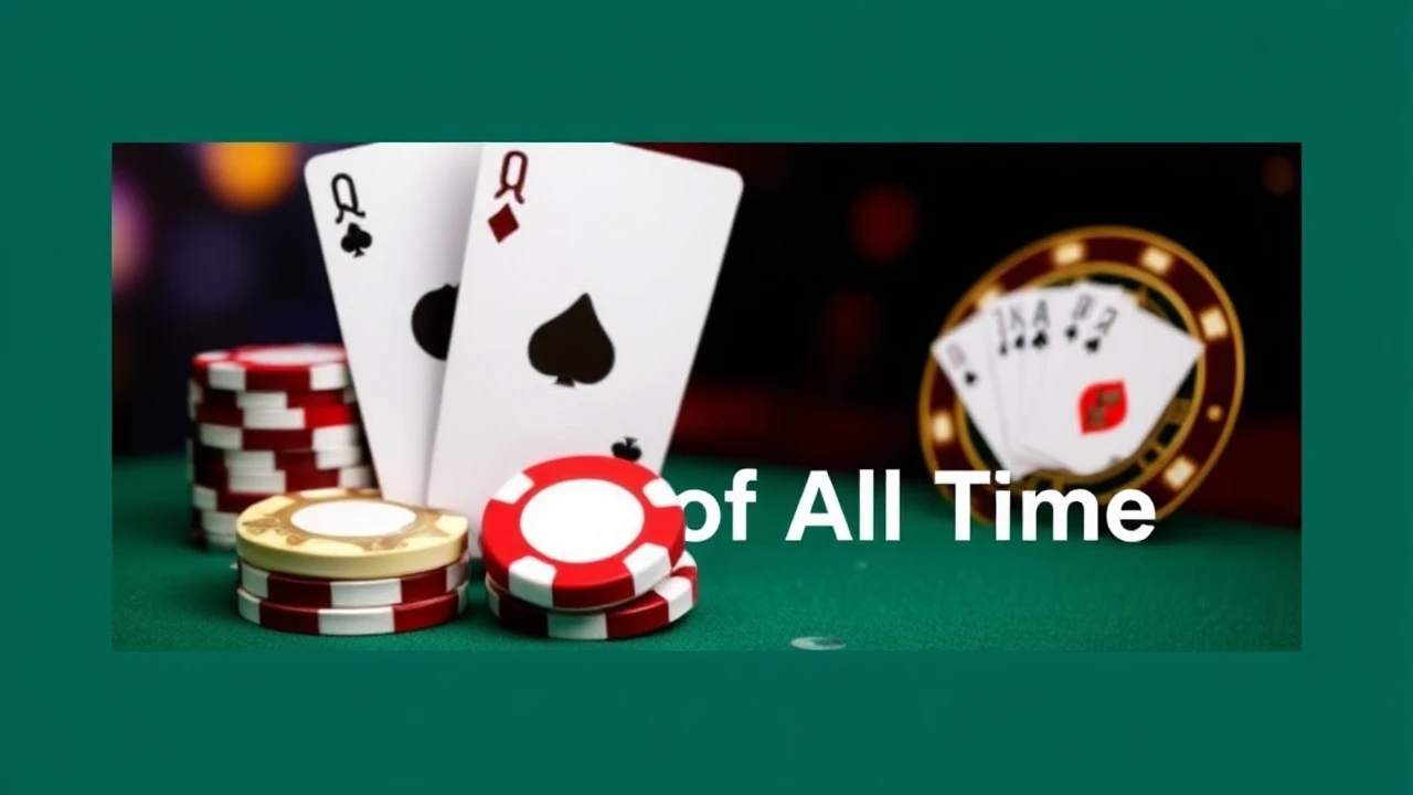 Unveiling the Top Casino Games of All Time