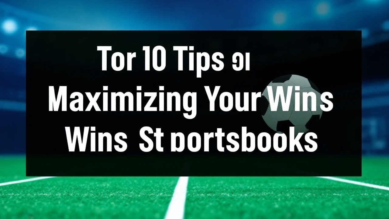 Top 10 Tips for Maximizing Your Wins at Sportsbooks