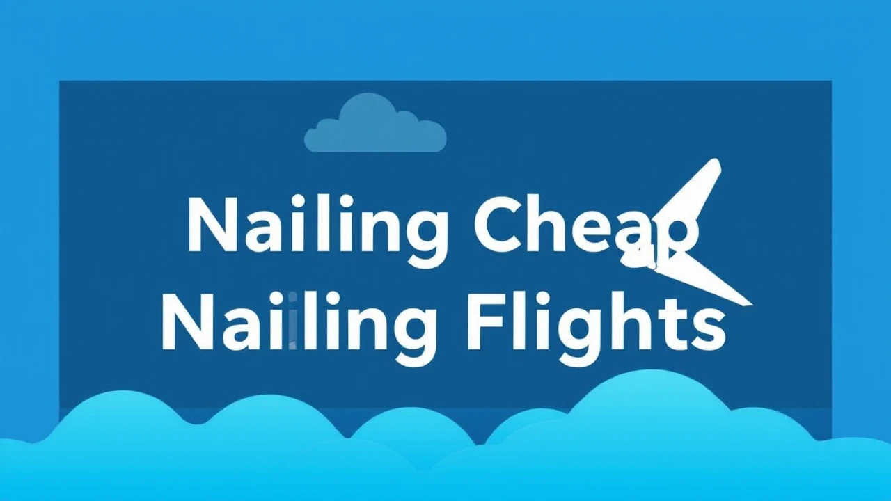 Ultimate Guide on Scoring Deals: Nailing Cheap Flights