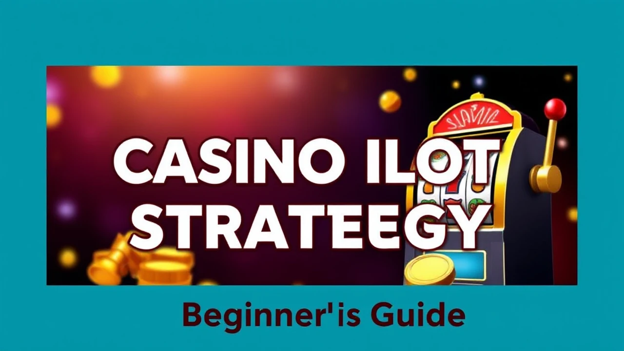 Mastering the Art of Casino Slot Strategy: A Beginner's Guide
