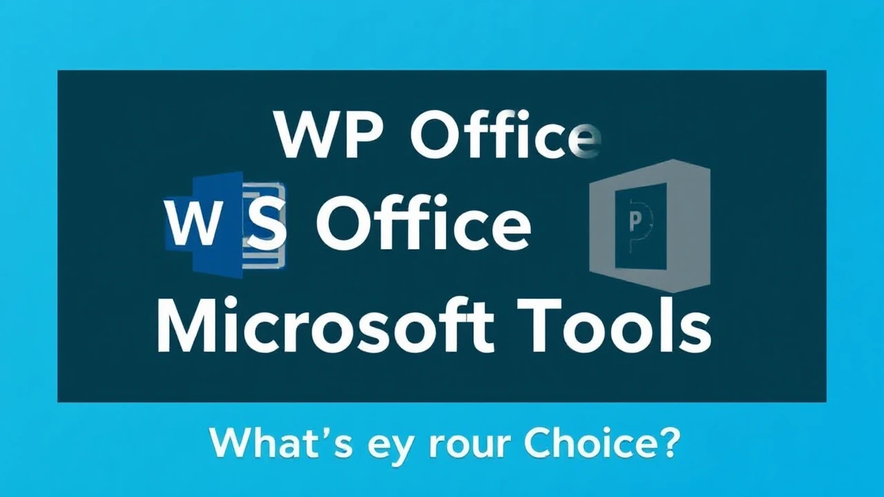 Assessing WPS Office and Microsoft Tools: What’s the Best Choice?