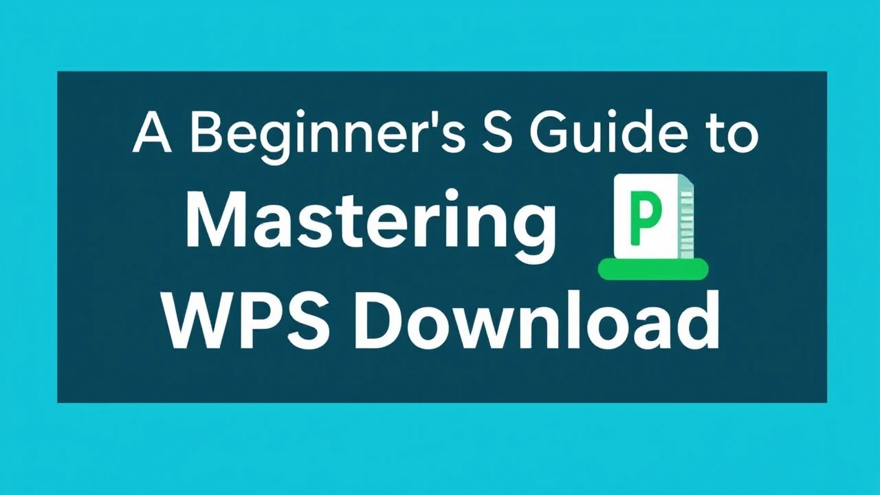 A Beginner's Guide to Mastering WPS Download