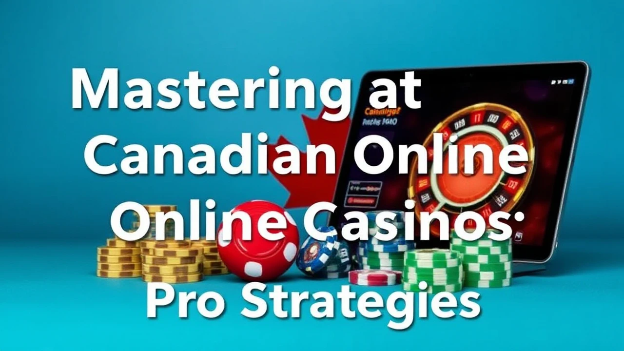 Mastering at Canadian Online Casinos: Pro Strategies