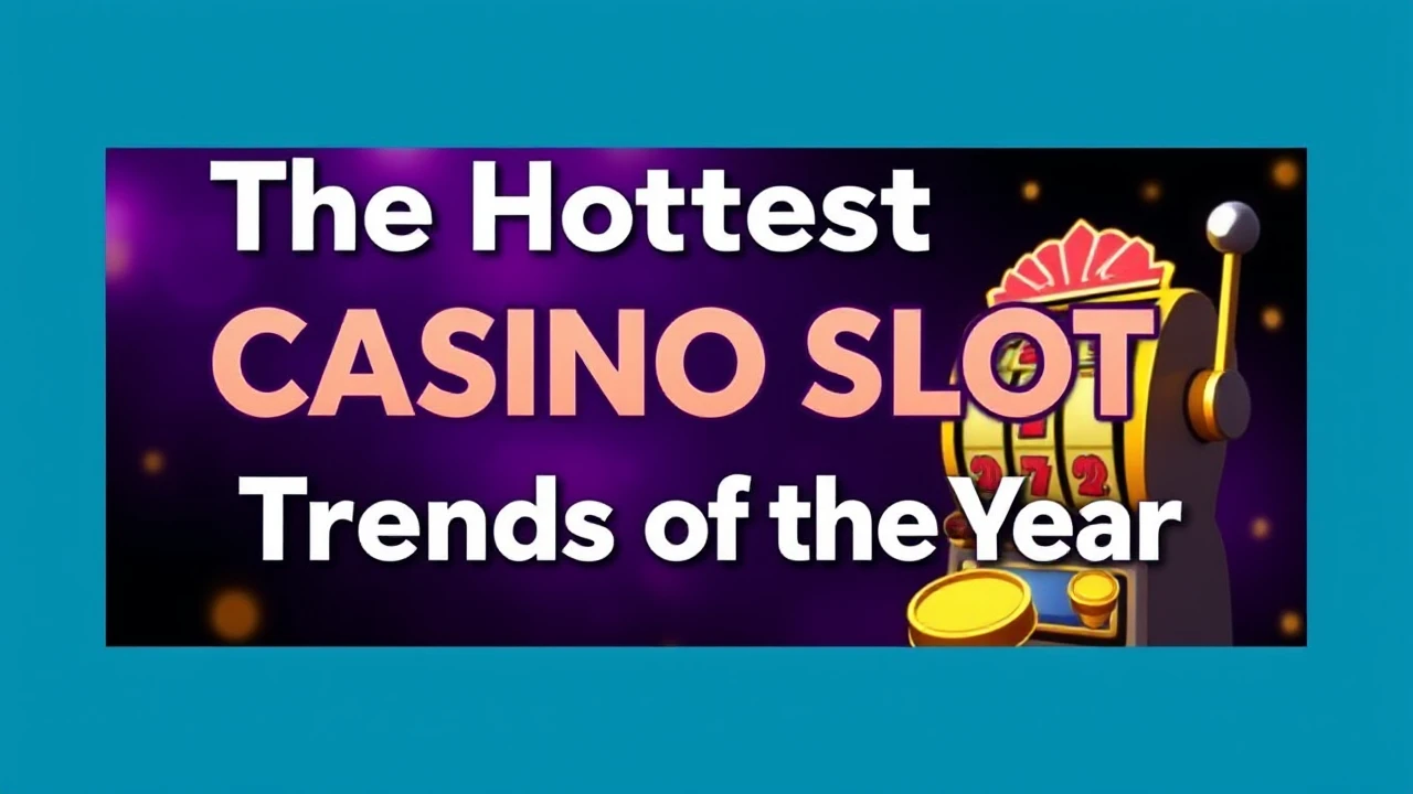 The Hottest Casino Slot Trends of the Year