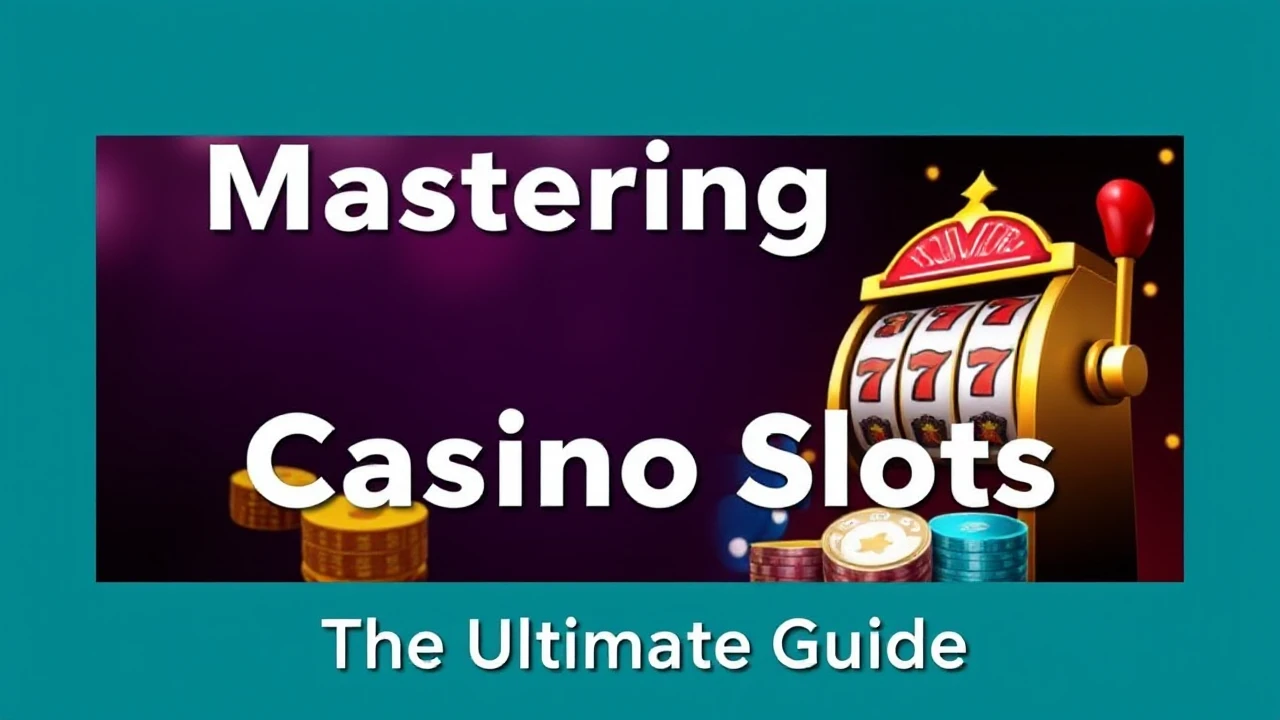 Mastering Casino Slots: The Ultimate Guide