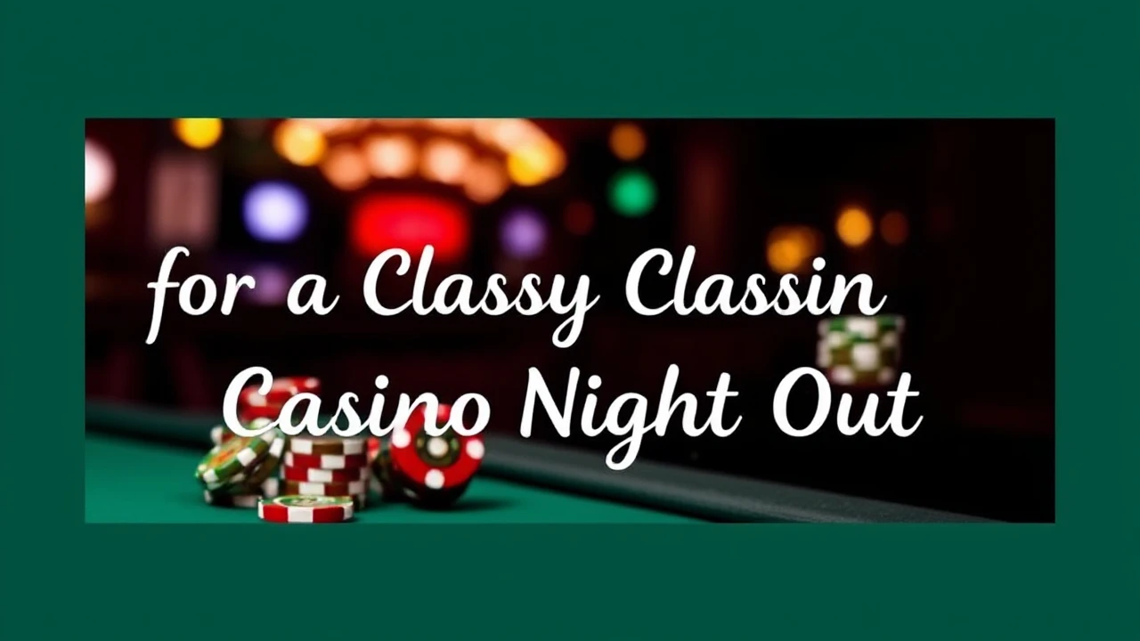 Fashion Inspiration for a Classy Casino Night Out