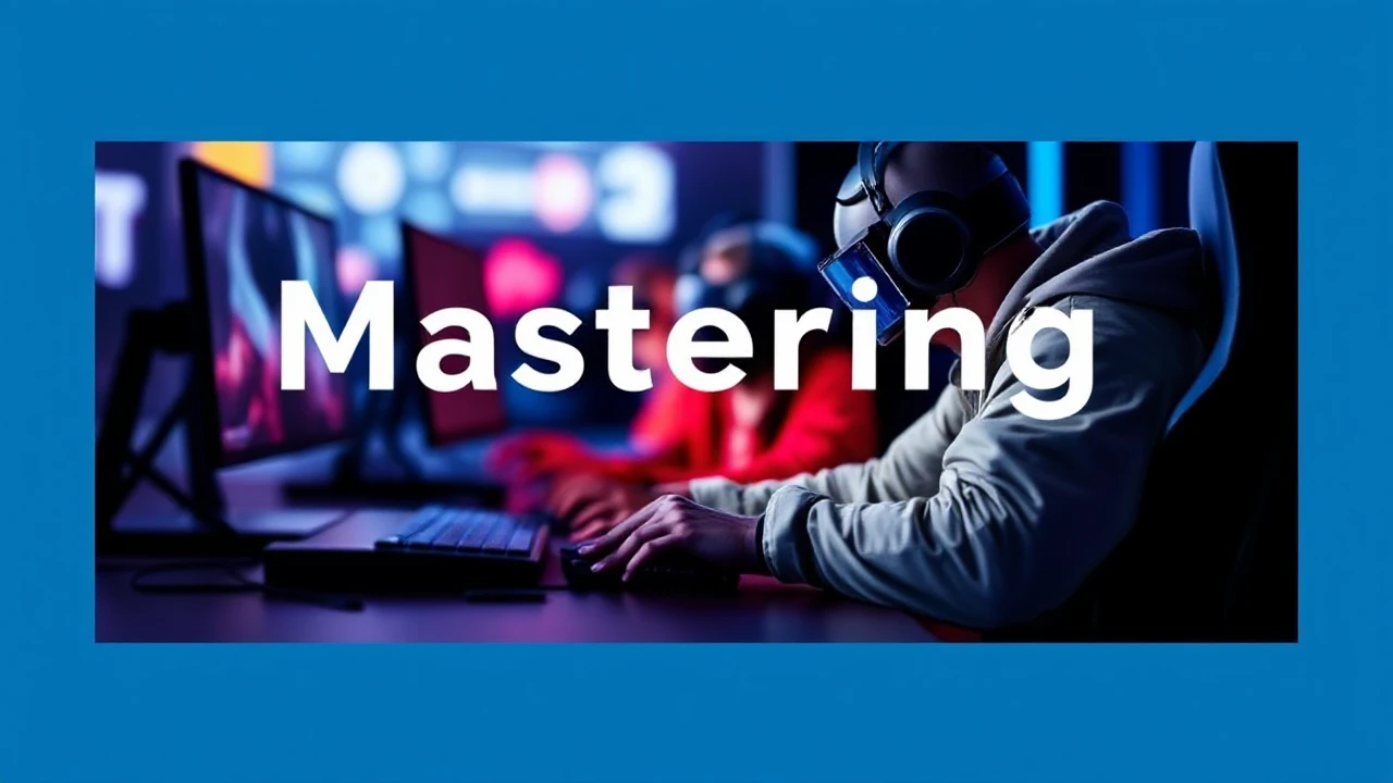 Mastering Esports: Novice's Guide to High-Level Gaming
