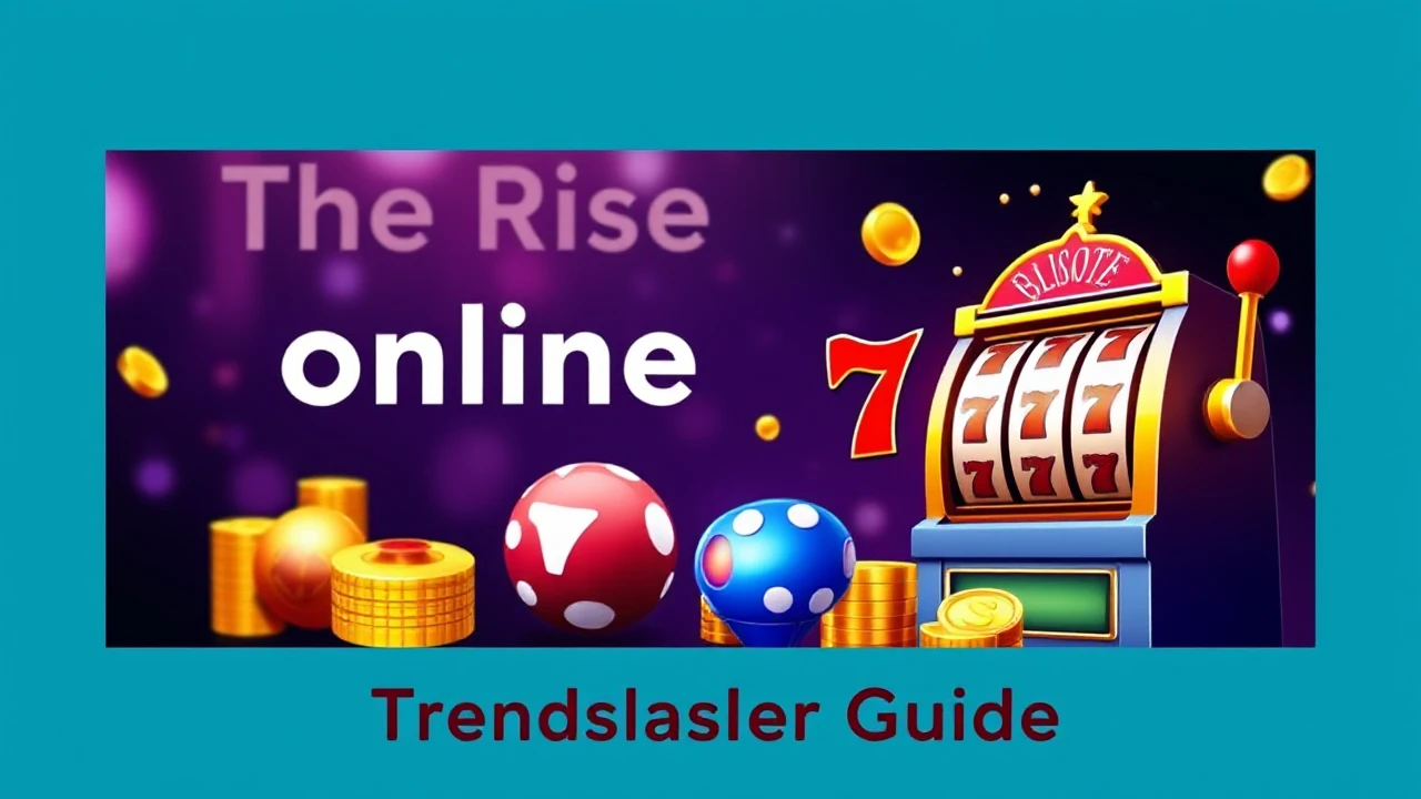 The Rise of Online Casino Slots: A Trendsetter's Guide