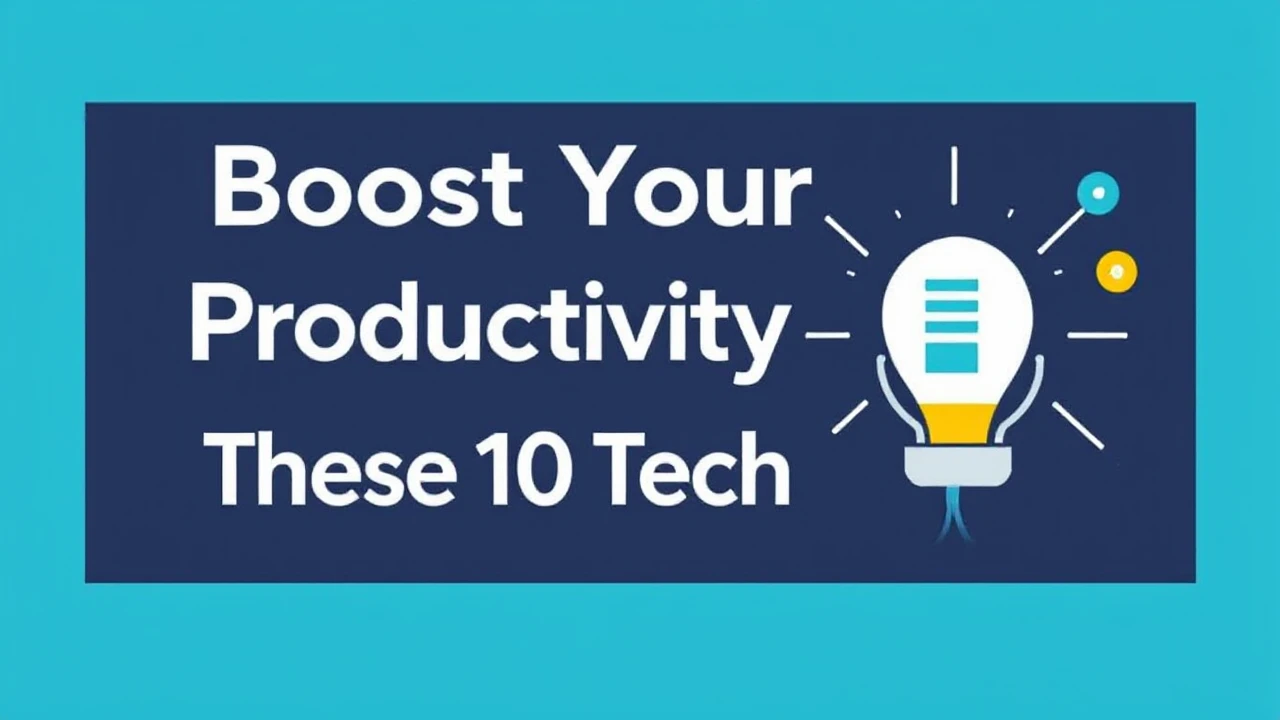 Boost Your Productivity with These 10 Tech Hacks