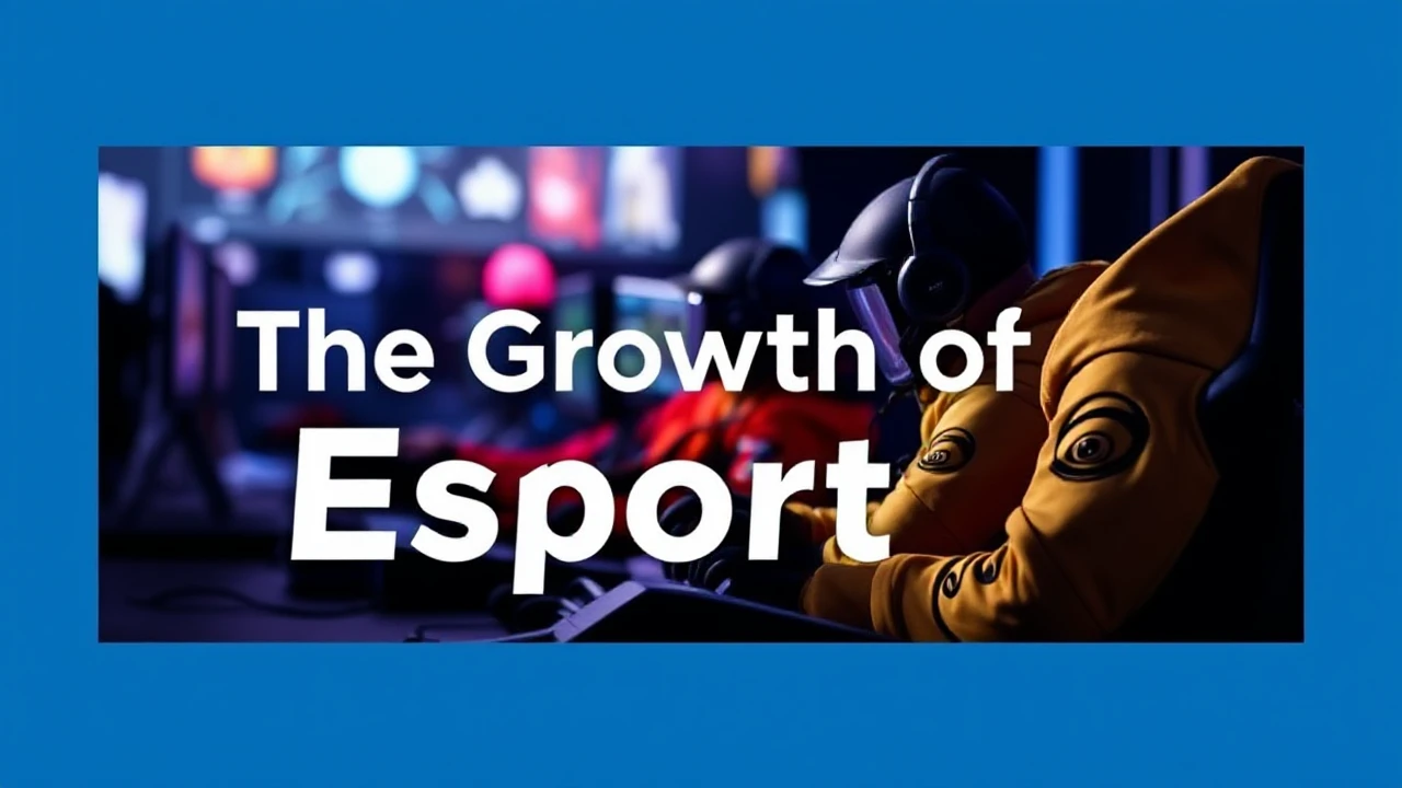 The Growth of Esports: A Glimpse at Competitive Gaming Culture