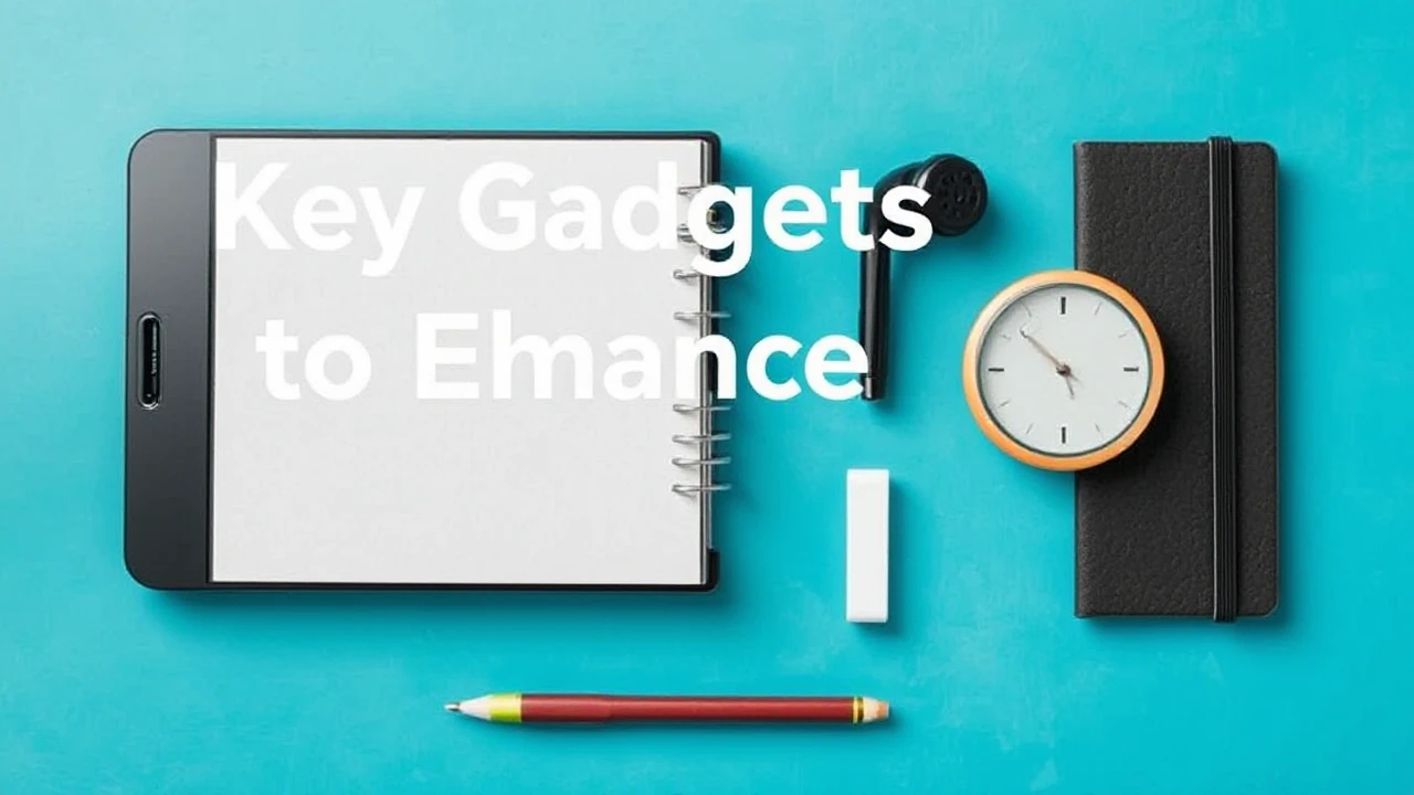 Key Gadgets to Enhance Your Productivity