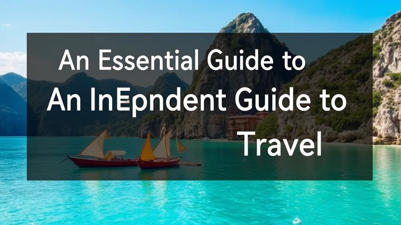 An Essential Guide to Independent Travel: Expert Tips for Embarking on the World Solo
