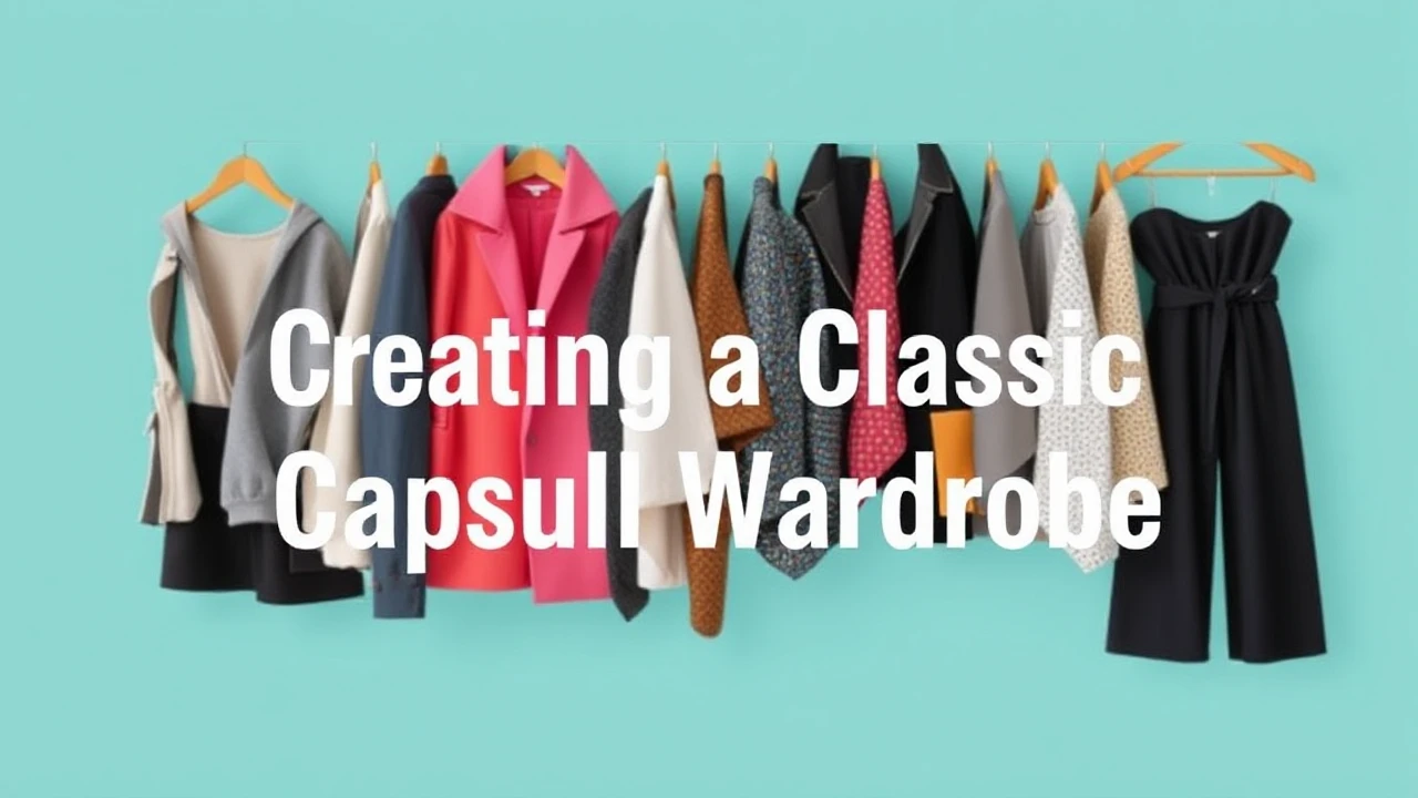 A Comprehensive Manual to Creating a Classic Capsule Wardrobe